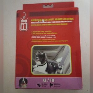 Dog It Car Safety Harness For XL Dogs